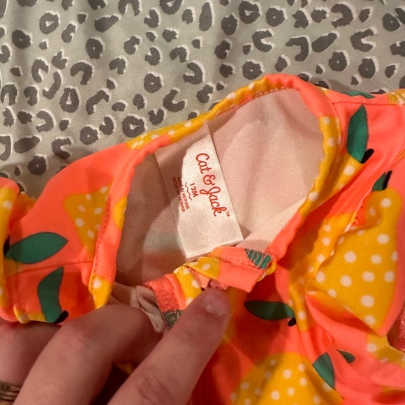 Cat and Jack bathing suit, 12 months, wore once EUC - Picture 2 of 2